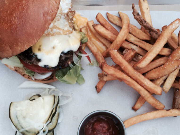 Chef Shack burger